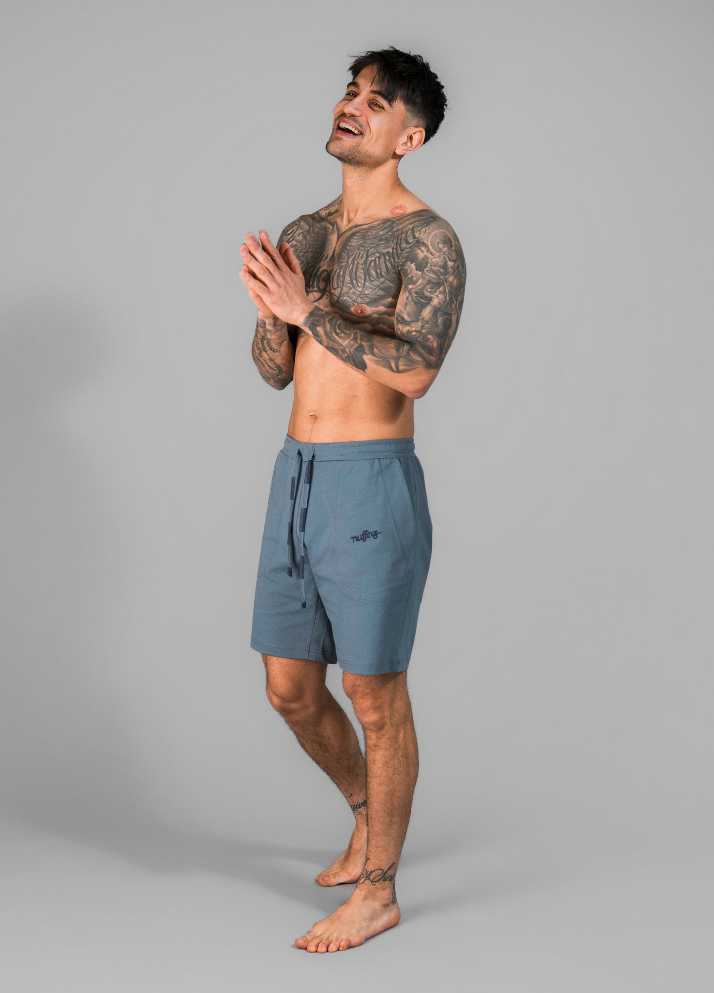 BLUE MIRAGE PYJAMA SHORTS