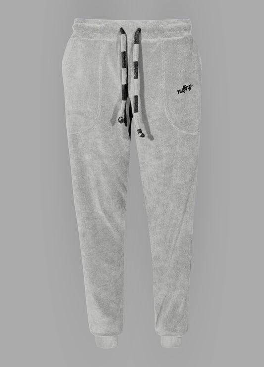MIRAGE GREY TOWEL PANTS