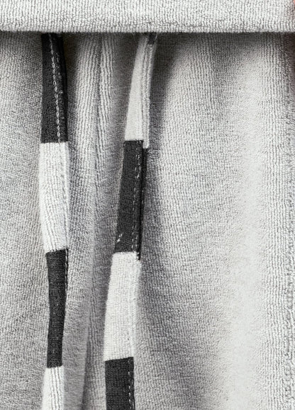 MIRAGE GREY TOWEL SHORTS