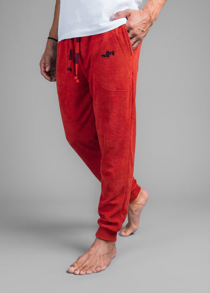 POMPEIAN RED TOWEL PANTS