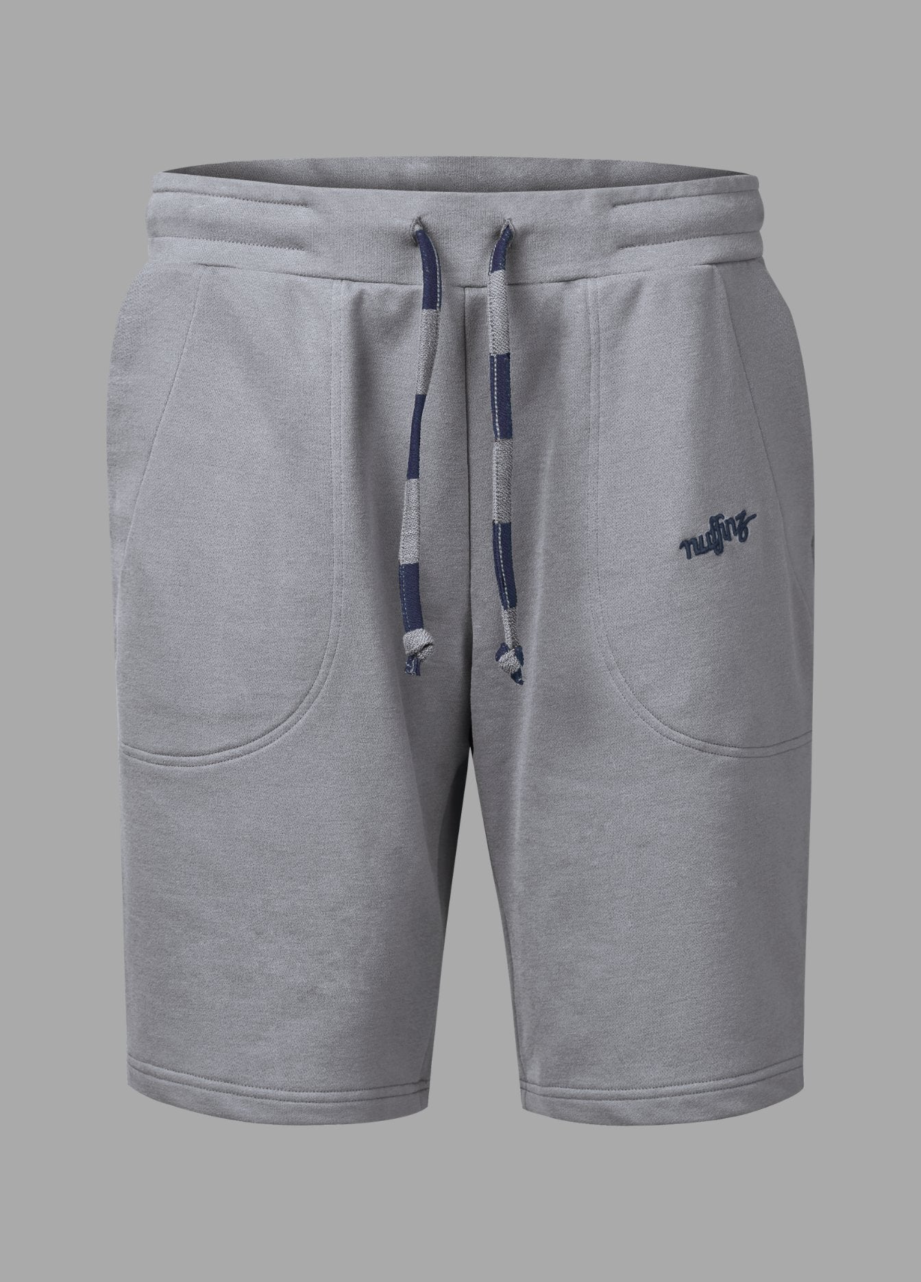 STEEL GREY SOLID SHORTS